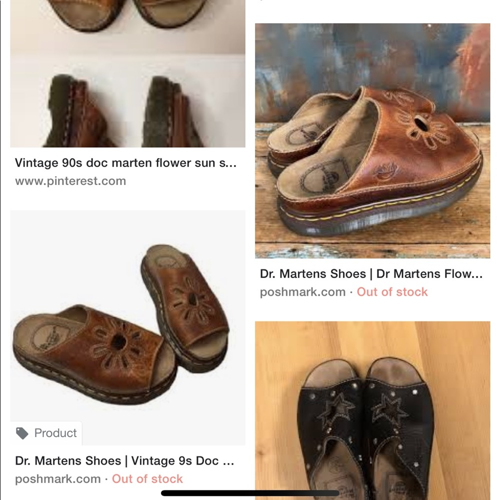 ISO cut out Doc Marten sandals